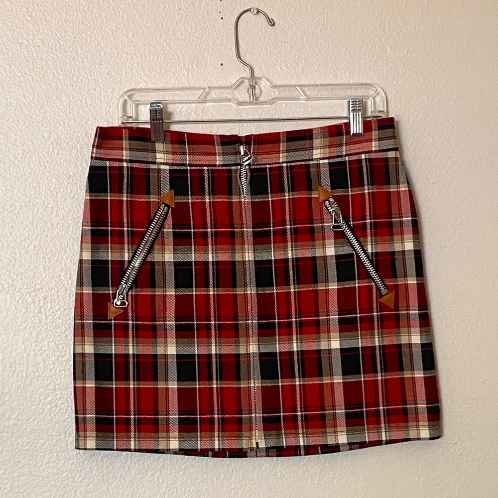 Rag & Bone Plaid, A-Line Mini Skirt, Size 6